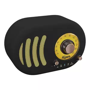 Колонка беспроводная RETRO S, цвет черный  - 69036717/35