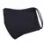 Маска х/б защитная, не медицинская, многоразовая двухслойная, черная  - 69036610/35