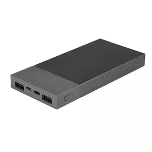 Универсальный аккумулятор "Slim Pro" (10000mAh),серый, 13,8х6,7х1,5 см,пластик,металл - 69024200/30