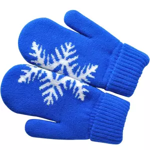 Варежки "Сложи снежинку!" с теплой подкладкой - 69020604/24