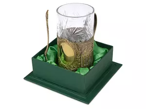 Подстаканник с хрустальным стаканом - 2125893