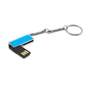 Флешка "Lime" 16 Гб, металл, синяя - 5123032.03