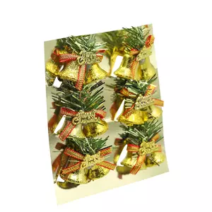 Набор пластиковых  колокольчиков C Рожеством - 512SYLD--5120172