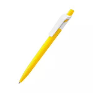 Ручка пластиковая Bremen, желтая - 5121008.06