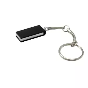 Флешка "Slim" 16 Гб, металл, черная - 5123006.02