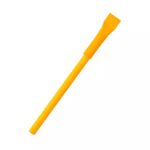 Ручка картонная Greta с колпачком, оранжевая - 5121041.07