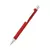 Ручка металлическая Rebecca софт-тач, красная - 5121037.05
