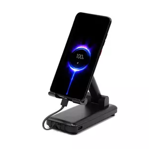 Внешний аккумулятор c подставкой для телефона Hold-Pro 10000mAh, черный - 51218006.02