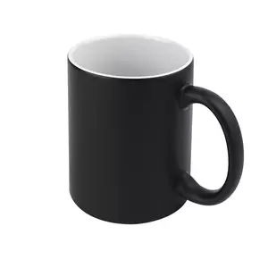 Кружка-хамелеон керамическая Йорк, сублимация, черная - 5126115.02