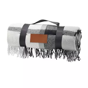 Плед акриловый Glama, черный - 51216005.02