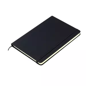 Блокнот A5 "Monte" с линованными страницами, черный - 51251000.02