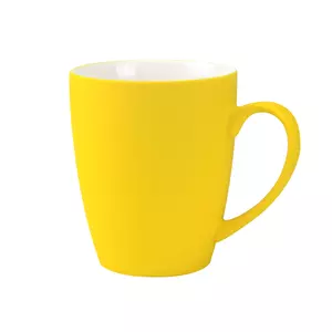 Кружка Elegante, софт-тач, 350мл, желтая - 5126109.06