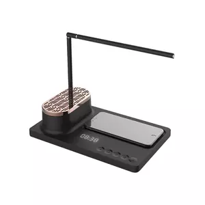 Интерьерная лампа c колонкой, беспроводной зарядкой и дисплеем Volando - 51245008.02