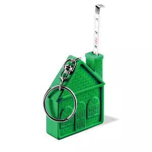 Брелок-рулетка "Home", 1 метр, зеленый - 51212001.04