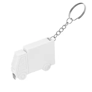 Брелок-рулетка "Грузовик", 1 метр, белый - 51212002.01