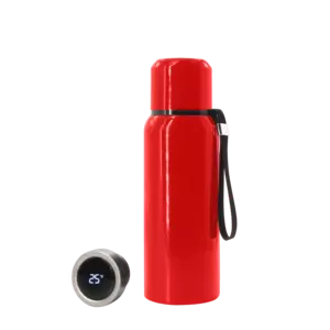 Термос S-travel с датчиком температуры 600 мл. (красный)РРЦ - 693519.04