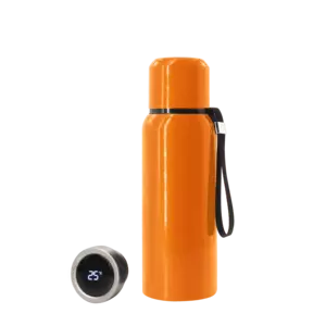 Термос S-travel с датчиком температуры 600 мл. (оранжевый)РРЦ - 693519.08