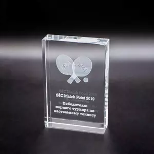 Приз из стекла арт. 268V007B - 268V007B