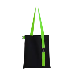 Шоппер Superbag black с ремувкой 4sb (чёрный с салатовым)РРЦ - 693496.11