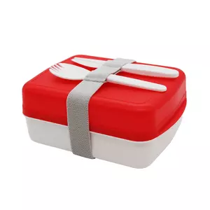 Ланч-бокс Lunch Blue line со столовыми приборами (красный)РРЦ - 693269.04