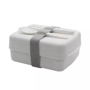 Ланч-бокс Lunch Green Line со столовыми приборами (белый)РРЦ - 693286.01