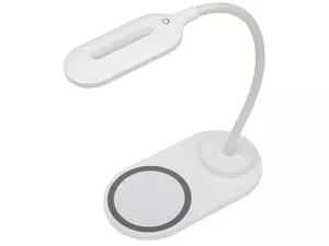 Настольный светильник с беспроводной зарядкой «Flamp» - 212593508