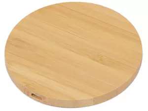 Беспроводное зарядное устройство из бамбука «Cap» - 212392428