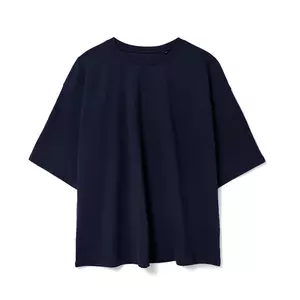 Футболка унисекс оверсайз Street Vibes, темно-синяя - 06316900.40