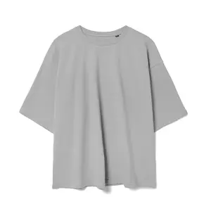 Футболка унисекс оверсайз Street Vibes, серая - 06316900.11