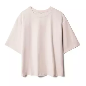 Футболка унисекс оверсайз Street Vibes, бежевая - 06316900.10