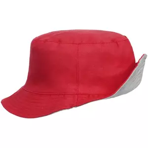 Панама Summer двусторонняя, красная с серым - 06315849.51