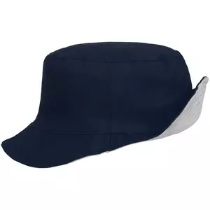 Панама Summer двусторонняя, синяя с серым - 06315849.41