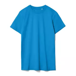 Футболка унисекс T-Bolka 160, бирюзовая - 0636140.42