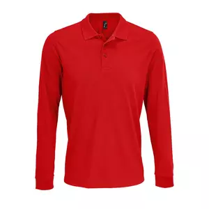 Рубашка поло с длинным рукавом Prime LSL, красная - 06303983145