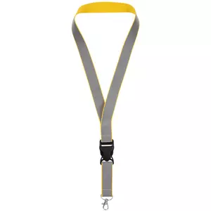 Лента светоотражающая Interlevel, желтая с серым - 06316136.18