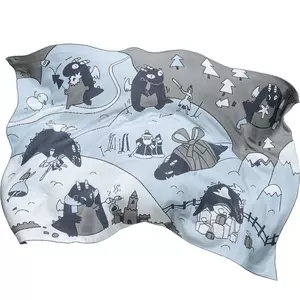 Плед Draconia, серо-голубой - 06316257.40