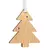Деревянная подвеска Christmate, елочка - 06320225.01