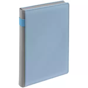Ежедневник Spain Shall, недатированный, голубой с серым - 06316403.14