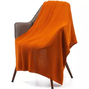 Плед Longview, оранжевый (кирпичный) - 06315743.20