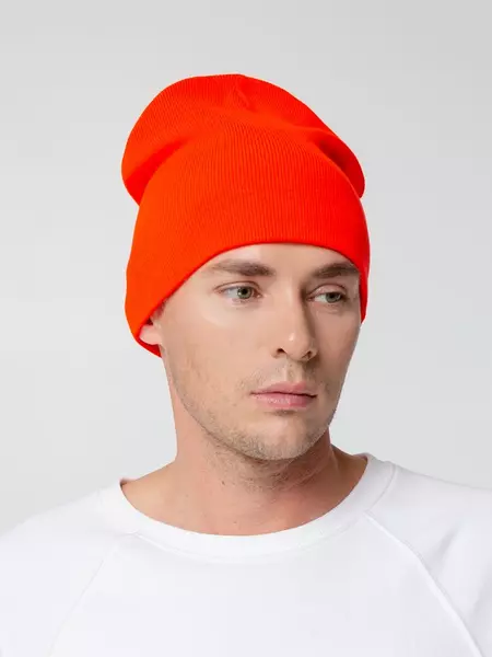 Шапка Tube Top, красная (кармин) - 06315696.50