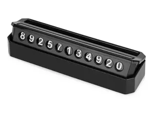 Табличка «Tempark» с номером телефона для временной парковки - 212516017