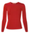 Футболки REDFORT женская стрейч дл. рукав Красный - 311197