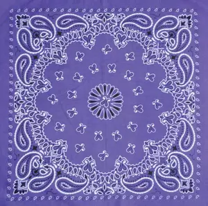 Бандана Огурцы классические фиолетовые Фиолетовый - 31134B6