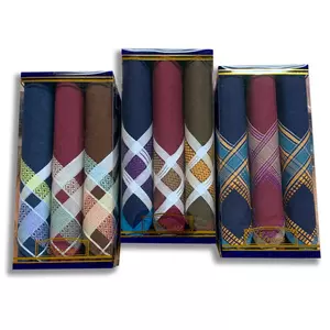 Подарочный набор мужских носовых платков "ETNICA" Пд28  - 311Пд28