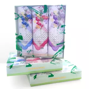 Подарочный набор женских носовых платков "ETNICA COLLECTION" Пв4  - 311Пв4