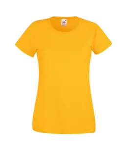 Футболки FOTL Lady-Fit Valueweight T Солнечно-желтый - 31161-372-0
