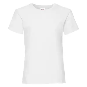Детские футболки FOTL Girls Valueweight Белый - 31161-005-0