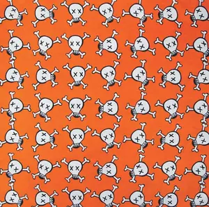 Банданы Рыжий череп Оранж - 31111B2