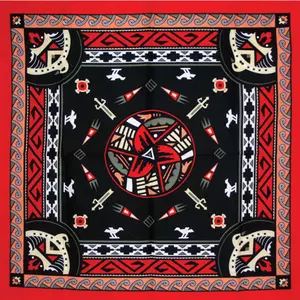 Банданы Калейдоскоп красный Красный - 311INDI2