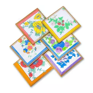 Подарочный набор женских носовых платков "ETNICA" Пд38  - 311Пд38